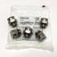 New – Open box Lot of 5 SMC KQ2H16-U04N Male Connector One-Touch Air Fitting Uni 1/2" x Ø16mm