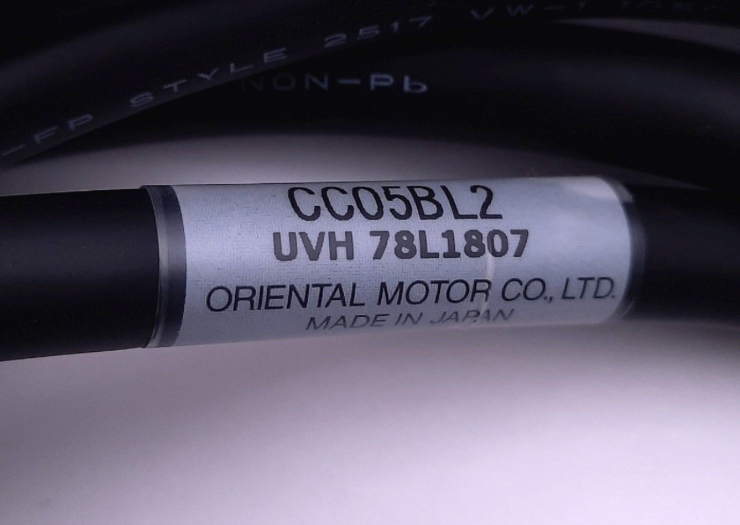 New Oriental Motor CC05BL2 Motor/Driver Connection Cable Molex/JST, 5m Length