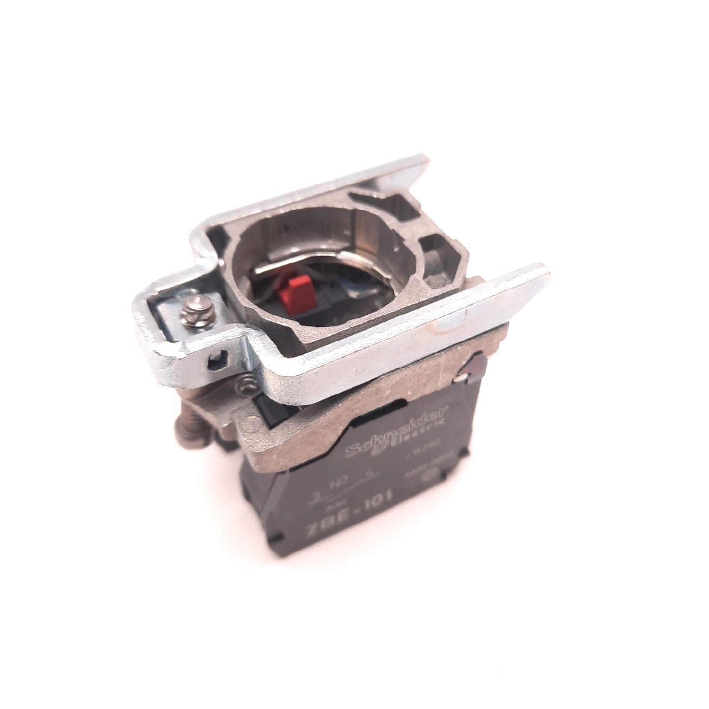 New Schneider ZB4 BZ105 22mm Mounting Base W/1NO 1 NC Contact Blocks