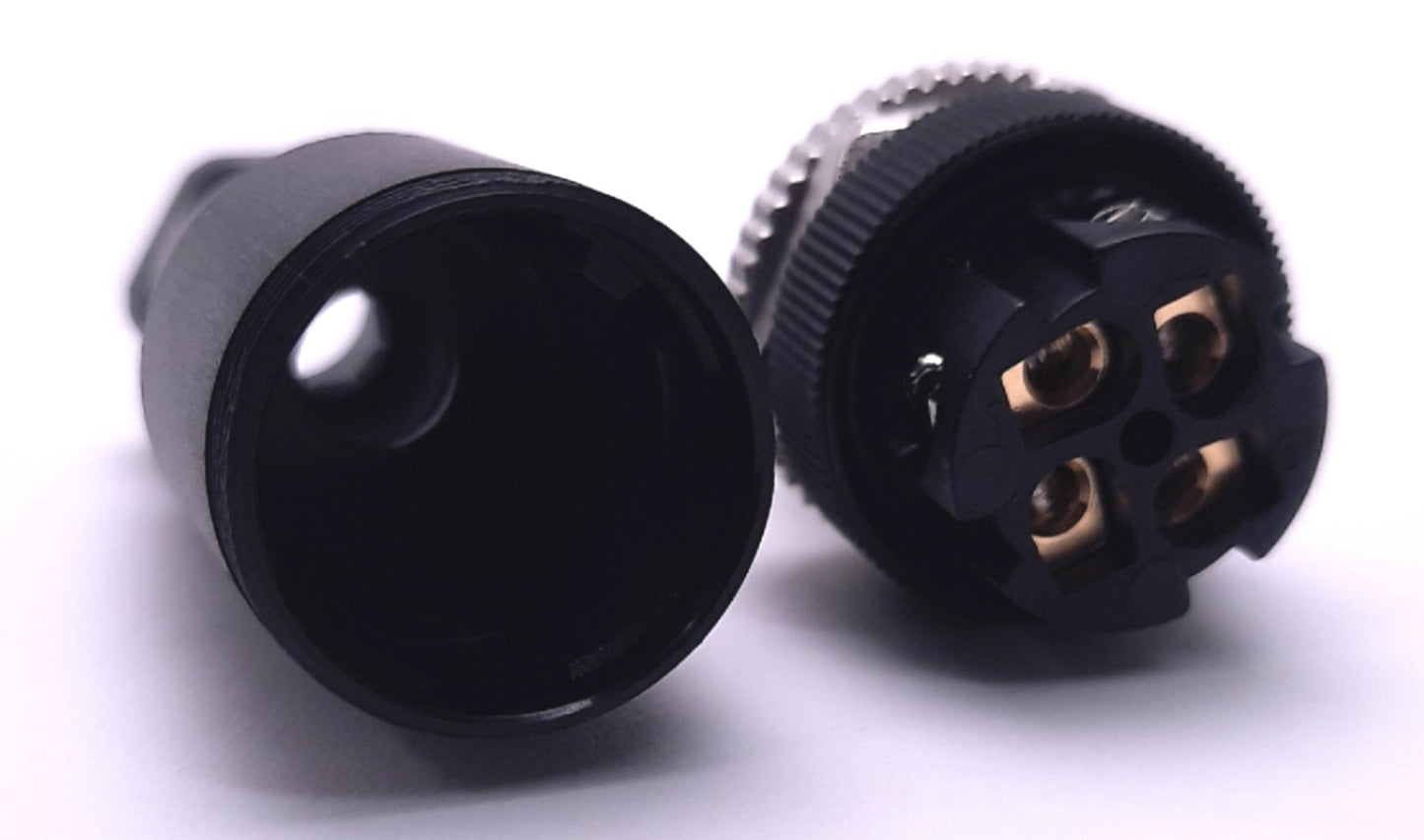 New Turck BS 8141-0 M Series Field-Wireable Plug Connector, M12 4-Pin Male