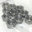 New Lot of 100 Buckeye HS3Z 1420 3-Projection Hex Weld Nuts, 18-8 Stainless, 1/4"-20