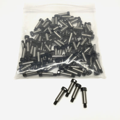 New – Open box Lot of 95 Shoulder Screws Ø1/4" x 3/4", 10-32 Thread, Ø3/8" Head, 1/8" Hex Drive