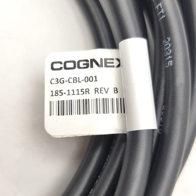 New – Open box Cognex C3G-CBL-001 185-1115R Rev B Power And I/O Cable For Checker Vision Sensor