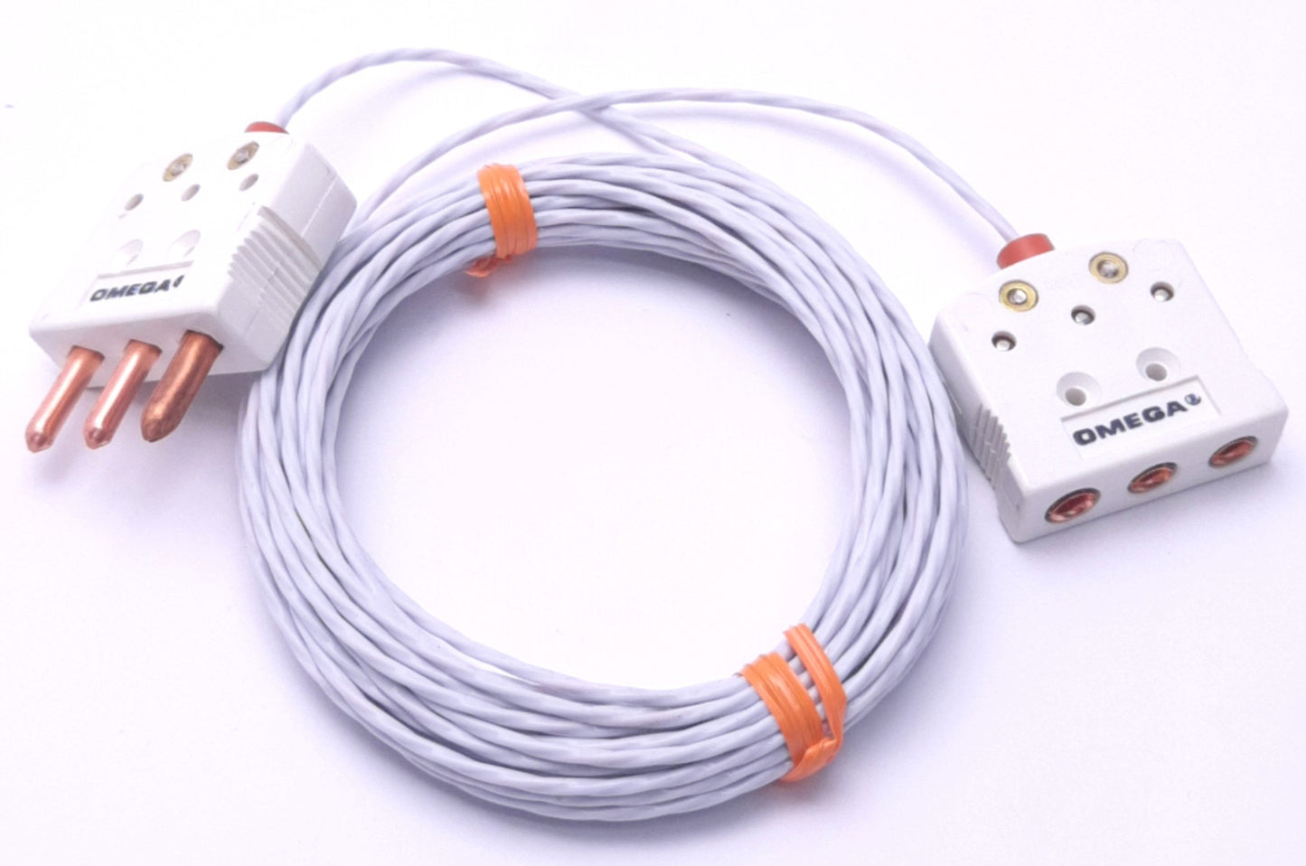 New Omega TECU25-OTP-U-M-OTP-U-F RTD and Thermistor Extension 25 Ft, 3 Lead Standard