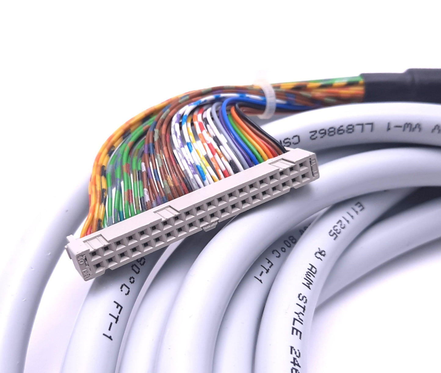 New Phoenix Contact FLK 40/EZ-DR/400/KONFEK Round Cable Set, Two 40 Pos Sockets