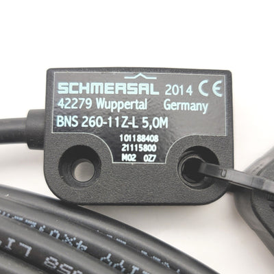 New Other Schmersal BNS 260-11Z-L Magnetic Safety Sensor 30VDC, 1x NC, 1x NO