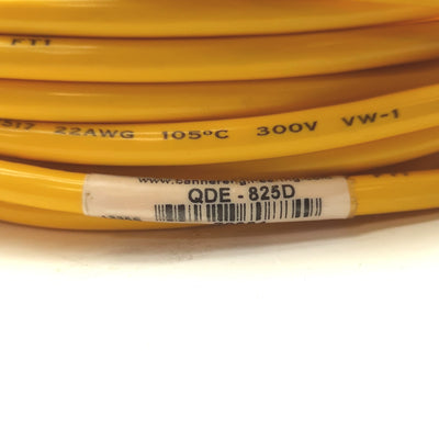 New Banner QDE-825D Cordset, Length: 26ft, M12, 8-Pin Female, 300V, 22AWG