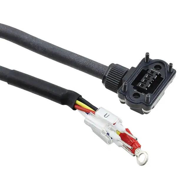 New Omron R88A-CAKA010SR-E High Flexible Power Cable 10M 4 Pin, 4 Wire
