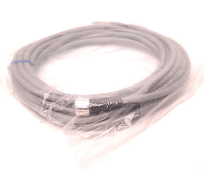 New SMC EX500-AP050-S Power Connector Cable 5000mm Length, M12 5 Pin Female 24V