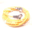 New Turck CSWMS CKWMS 12-7-204-10 Right Angle Cable, M23 12-Pin Male/Female, 10m