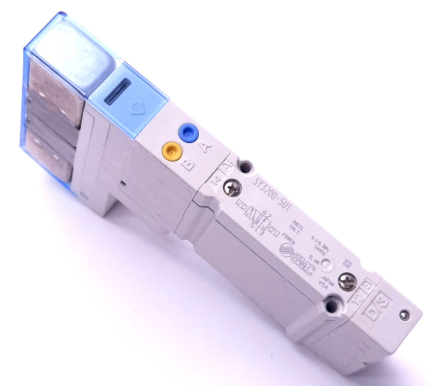 New SMC SY3200-5U1 Solenoid Valve 2-Pos Double, 0.7MPa, 24v Coil, RC Thread,Internal