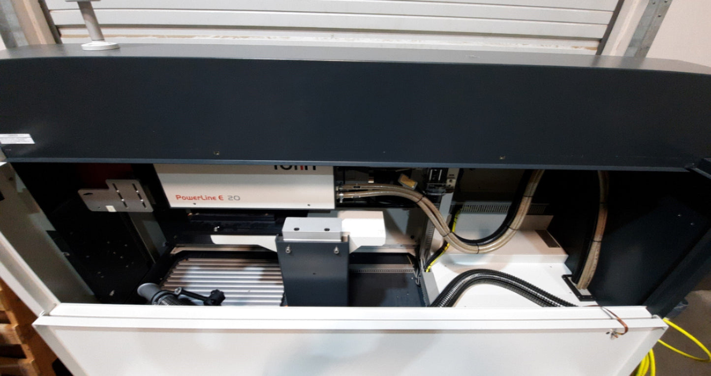 Used Rofin RSM 20E SHG Laser Marking System, 12W @ 532nm, 270mm Z, 1? 220VAC