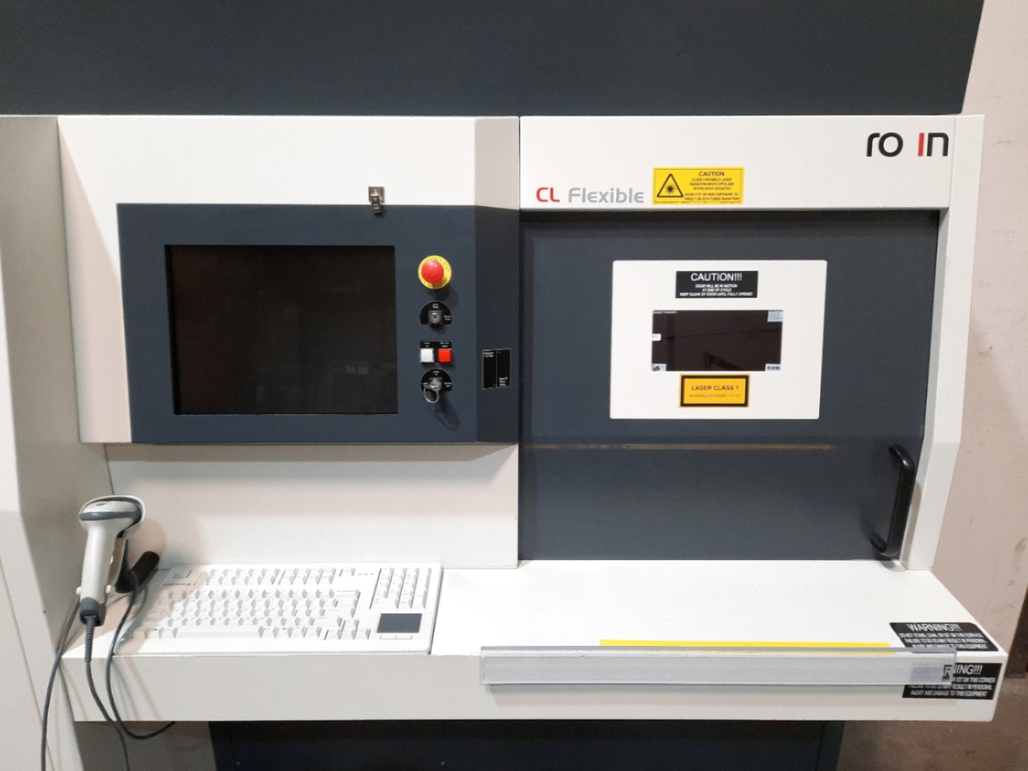 Used Rofin RSM 20E SHG Laser Marking System, 12W @ 532nm, 270mm Z, 1? 220VAC