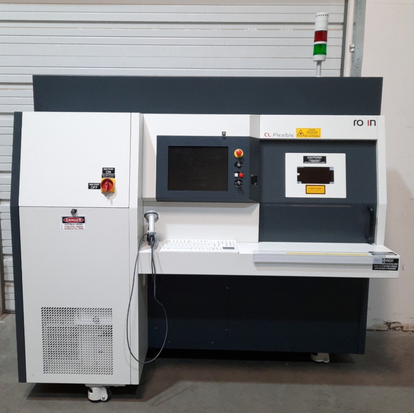 Used Rofin RSM 20E SHG Laser Marking System, 12W @ 532nm, 270mm Z, 1? 220VAC