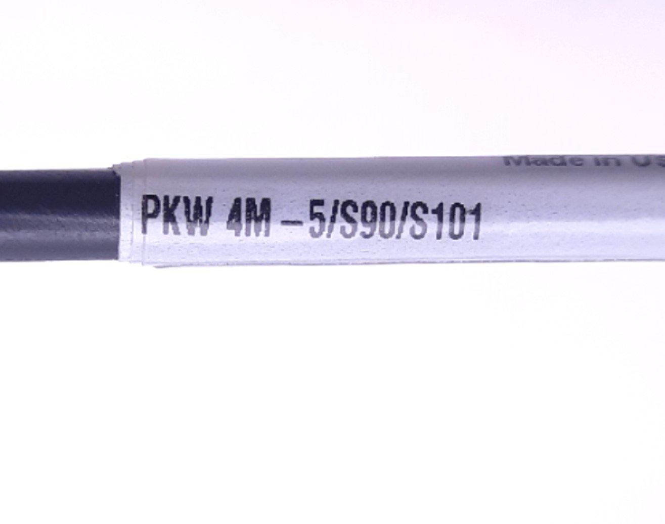 New Turck PKW 4M-5/S90/S101 U-32249 Actuator/Sensor Cordset M8 Female 90 Deg 4-Pin