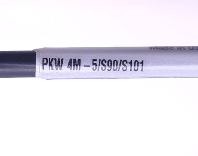 New Turck PKW 4M-5/S90/S101 U-32249 Actuator/Sensor Cordset M8 Female 90 Deg 4-Pin