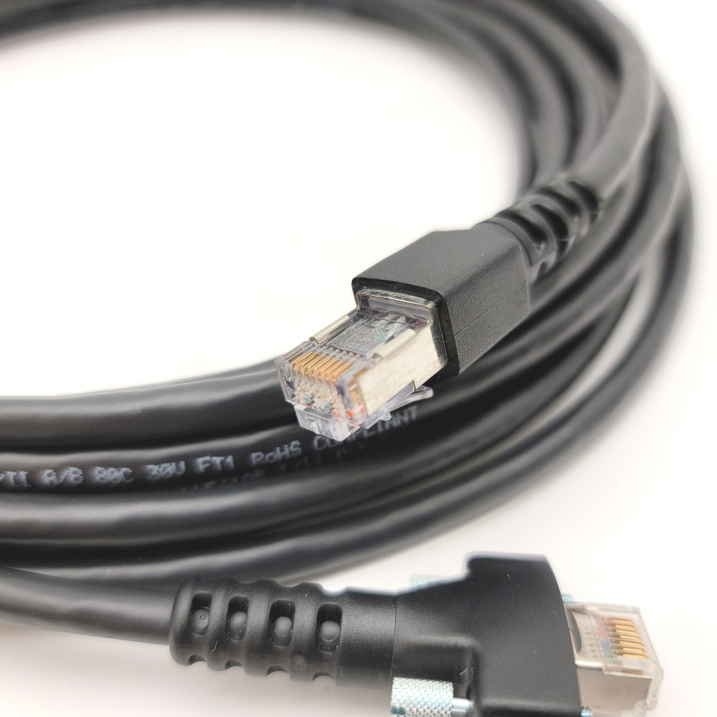 Used Fanuc CBLEO00000428O F-GEVPT-7.0-P Intercon 1 High Flex GigE Ethernet Cable 7m