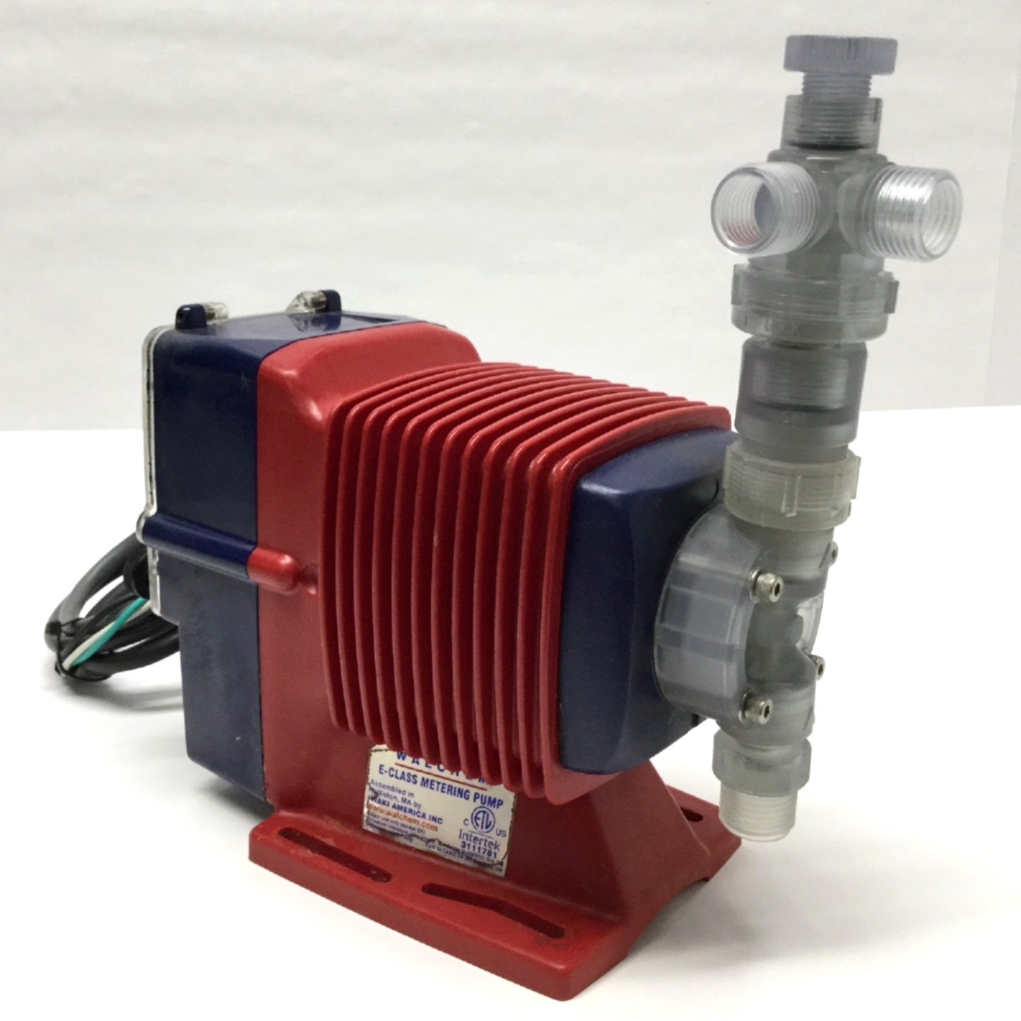 Used Iwaki EWN-B11VCURA Metering Pump & Drive Controller 150psi, 0.5GPH, 115VAC