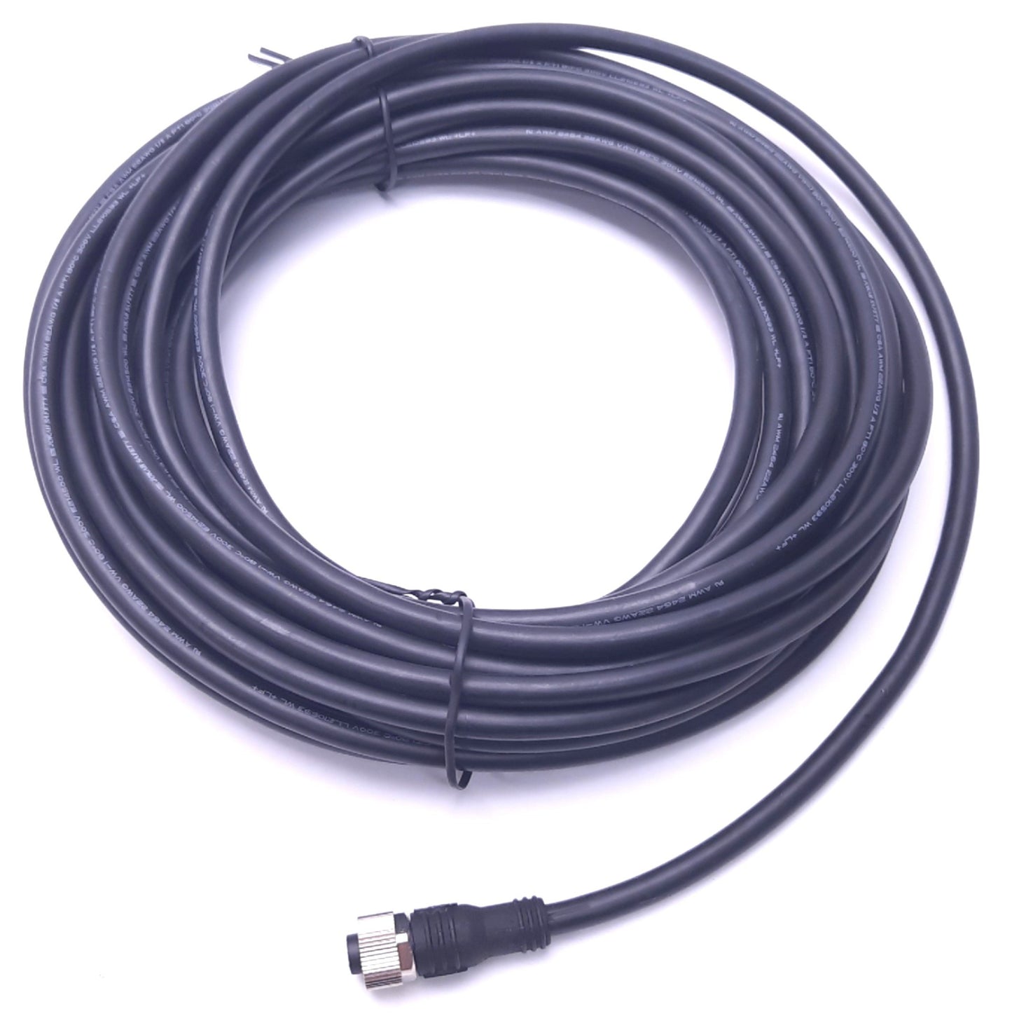 New ABB M12-C103 Connector Cable M12 8-Pin Female to Flying Leads, 10m Length