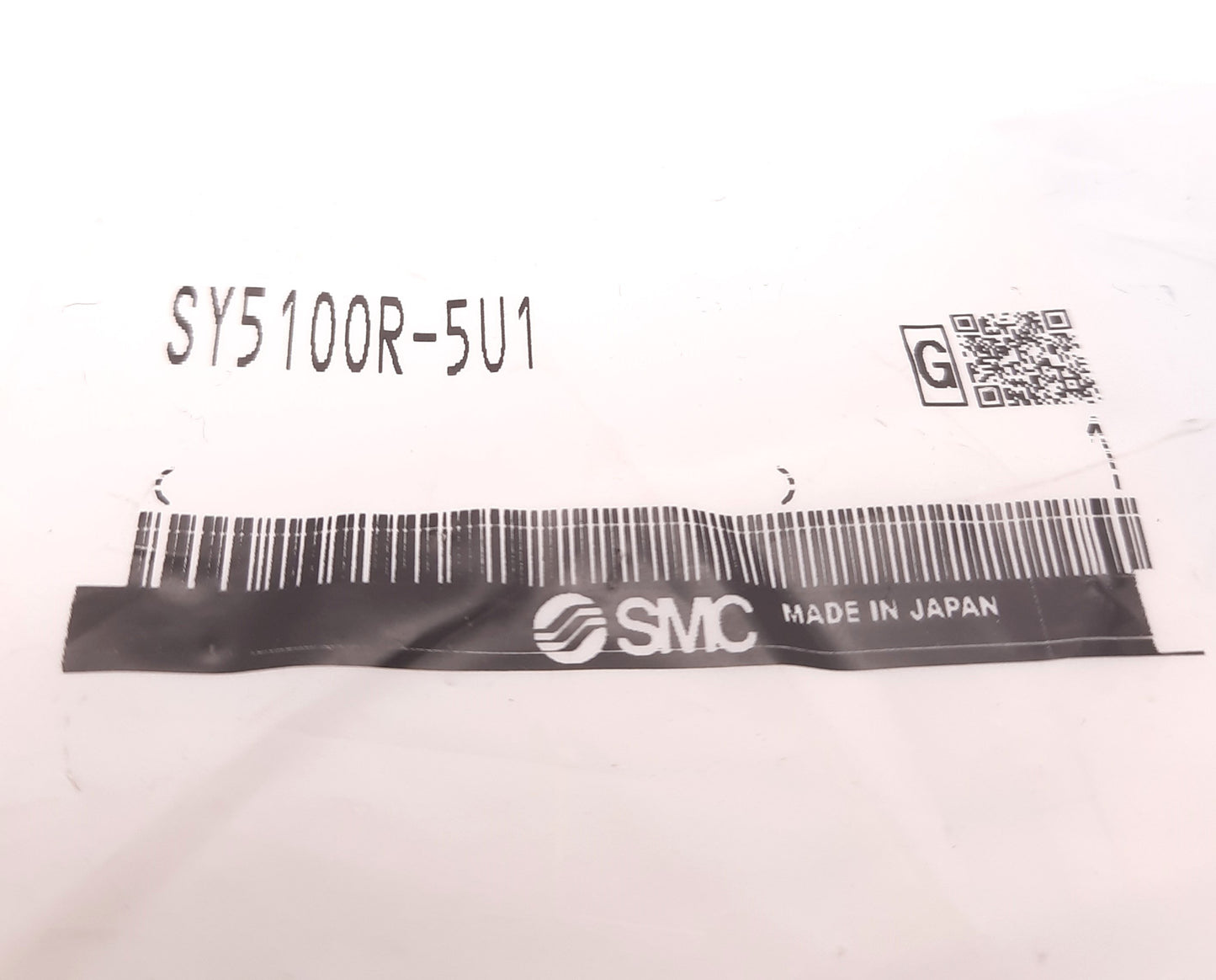 New SMC SY5100R-5U1 Solenoid Valve, Air, 2 Position Single Solenoid 24VDC, 5.93CFM