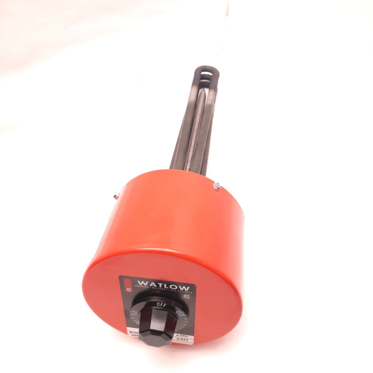 New Watlow BHN713E5S5A Screw Plug Immersion Heater 480VAC, 3Phase, 2"NPT