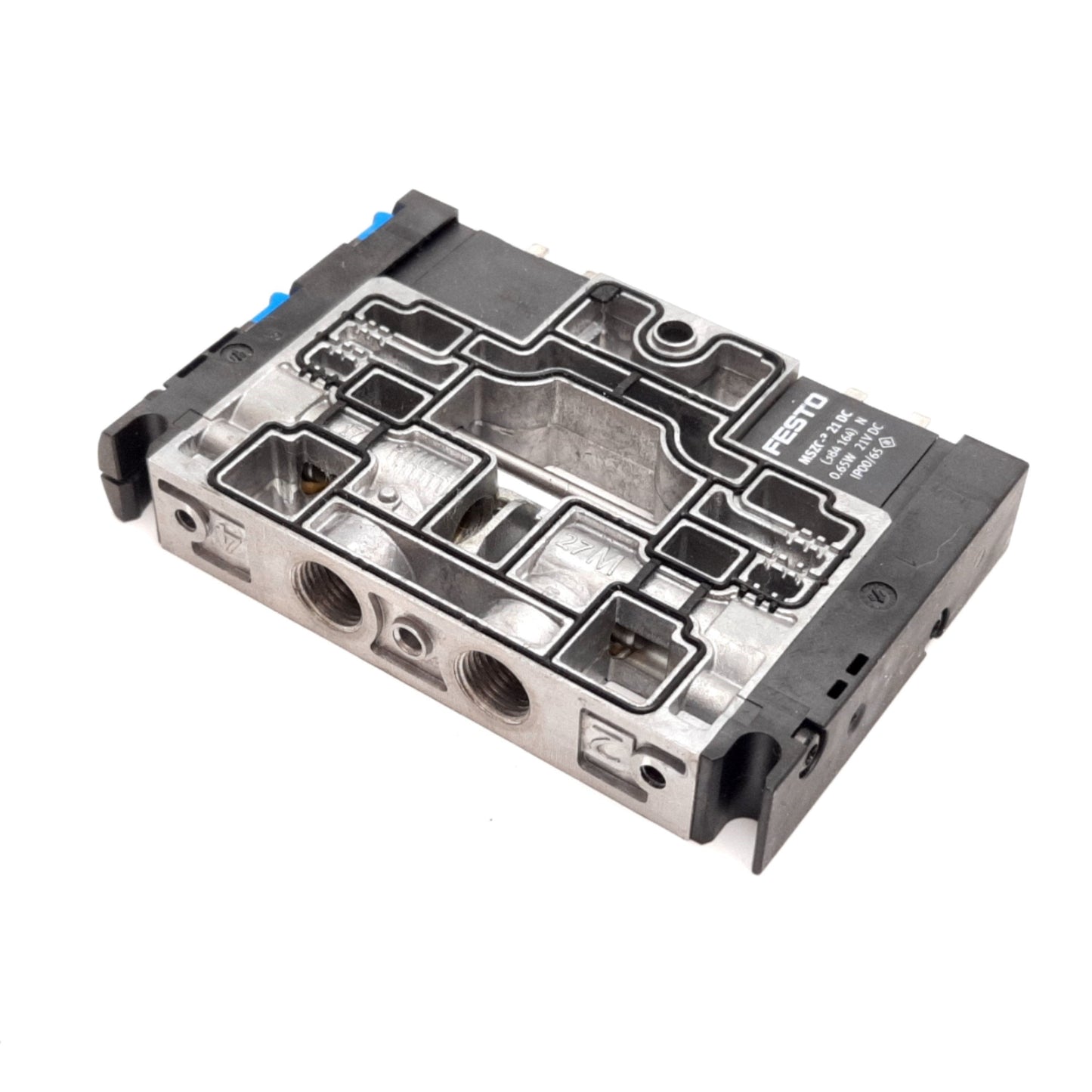 Used Festo 161362 CPV14-M1H-2X3-GLS-1/8 Solenoid Valve, 2x3/2 Closed, 24VDC, G1/8