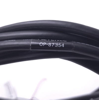 New Keyence OP-87354 Sensor Control Cable NFPA79 Compatible, 5m, 12 Pin Male