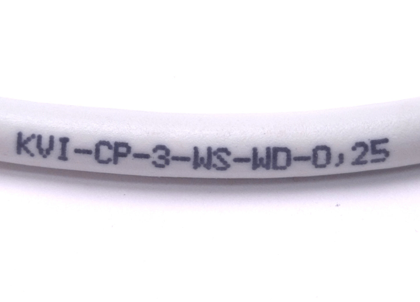 New Festo KVI-CP-3-WS-WD-0.25 Ninety Degree Connection Cable M9 5-Pin, 0.25m, 540327