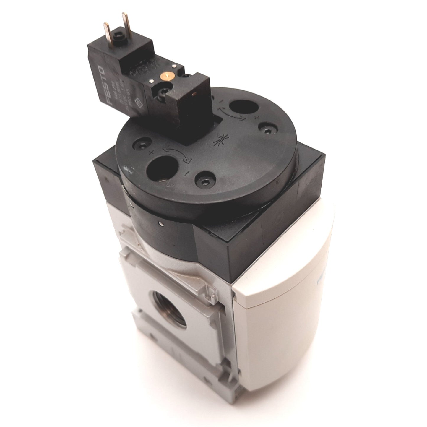 Used Festo MS6-DE-1/2-10V24 Soft Start Valve, 4-10bar / 60-145psi, 24VDC, G1/2