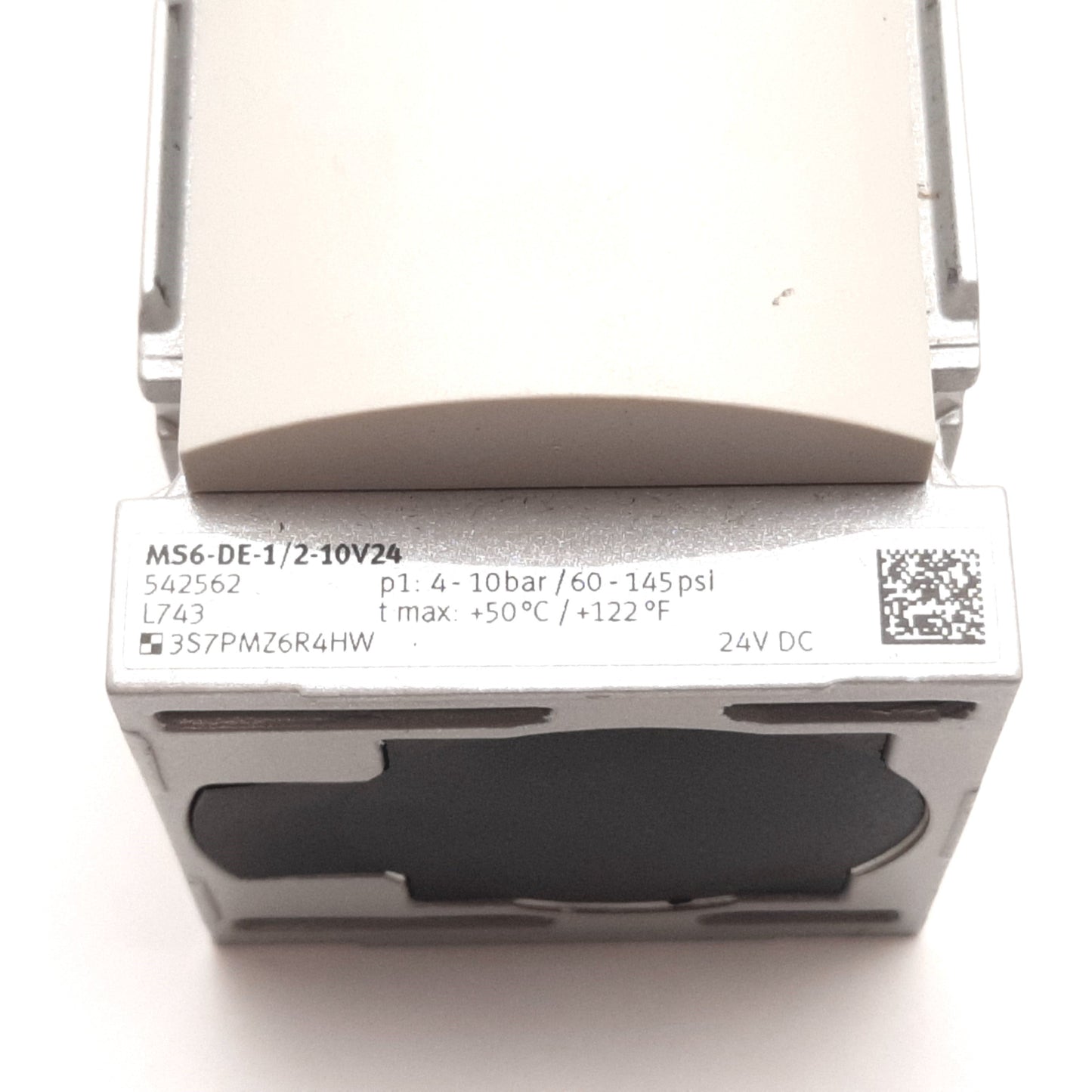 Used Festo MS6-DE-1/2-10V24 Soft Start Valve, 4-10bar / 60-145psi, 24VDC, G1/2