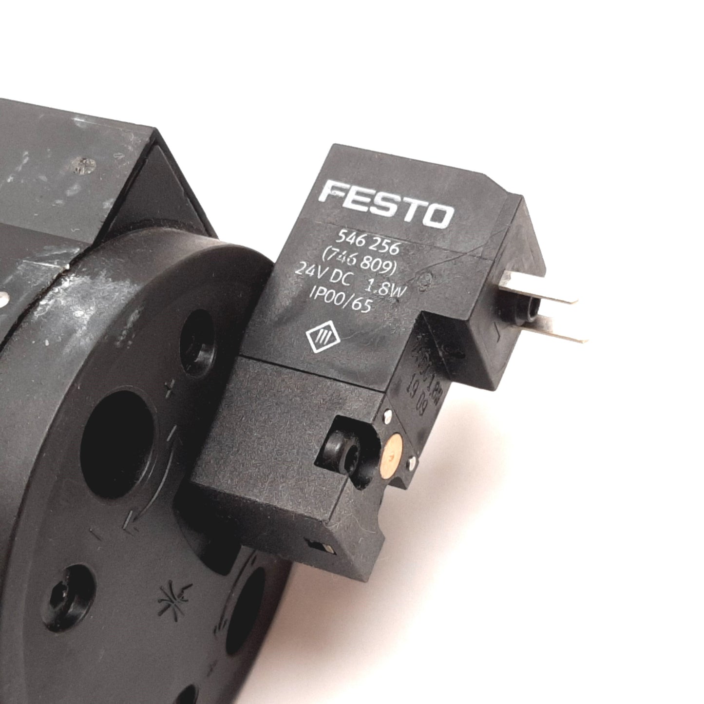 Used Festo MS6-DE-1/2-10V24 Soft Start Valve, 4-10bar / 60-145psi, 24VDC, G1/2