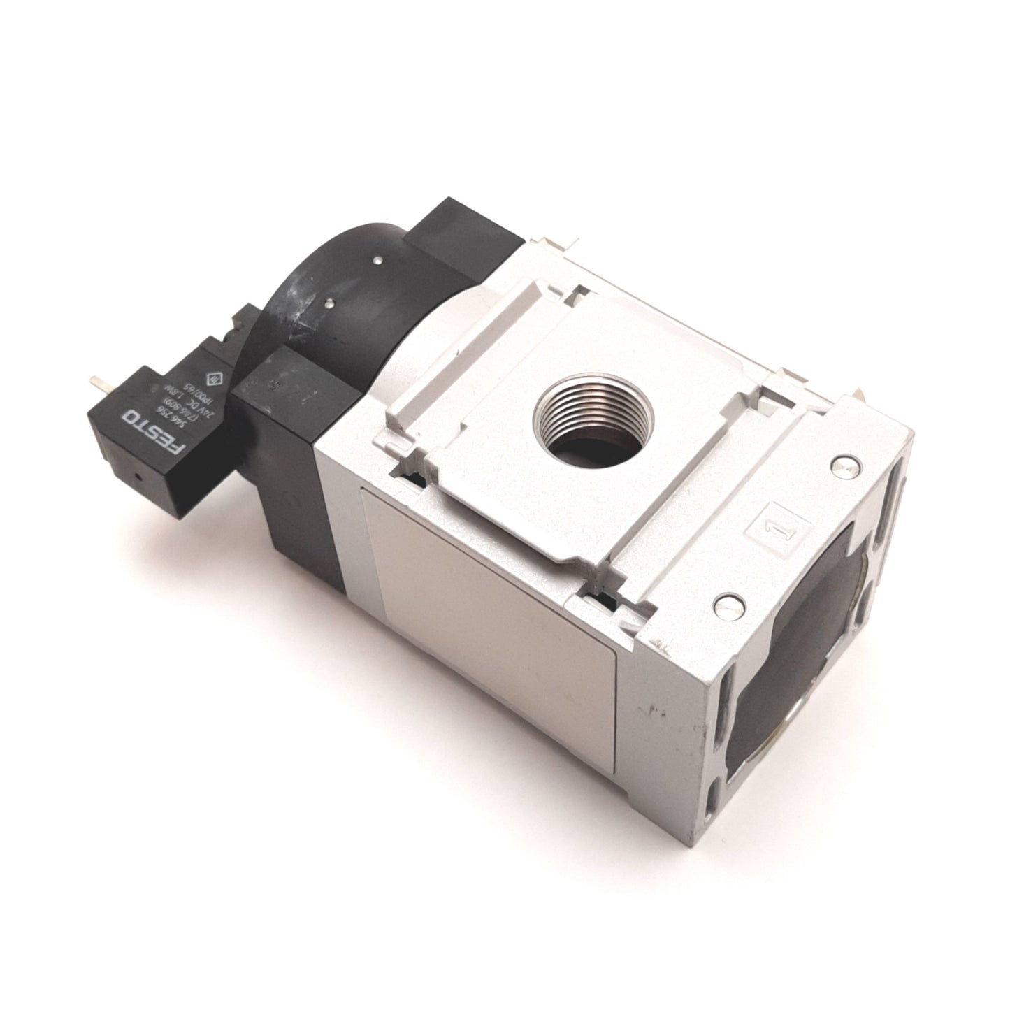 Used Festo MS6-DE-1/2-10V24 Soft Start Valve, 4-10bar / 60-145psi, 24VDC, G1/2
