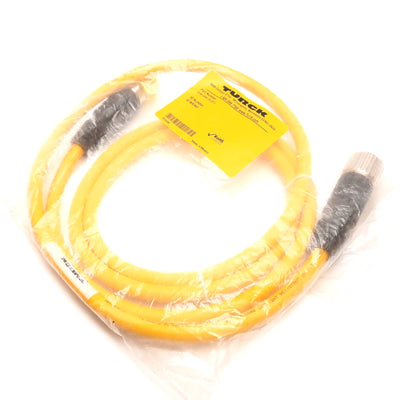 New Turck CSM CXM 19-19-2 Actuator/Sensor Cordset, 19-Pin M23 Male to Female, 2m