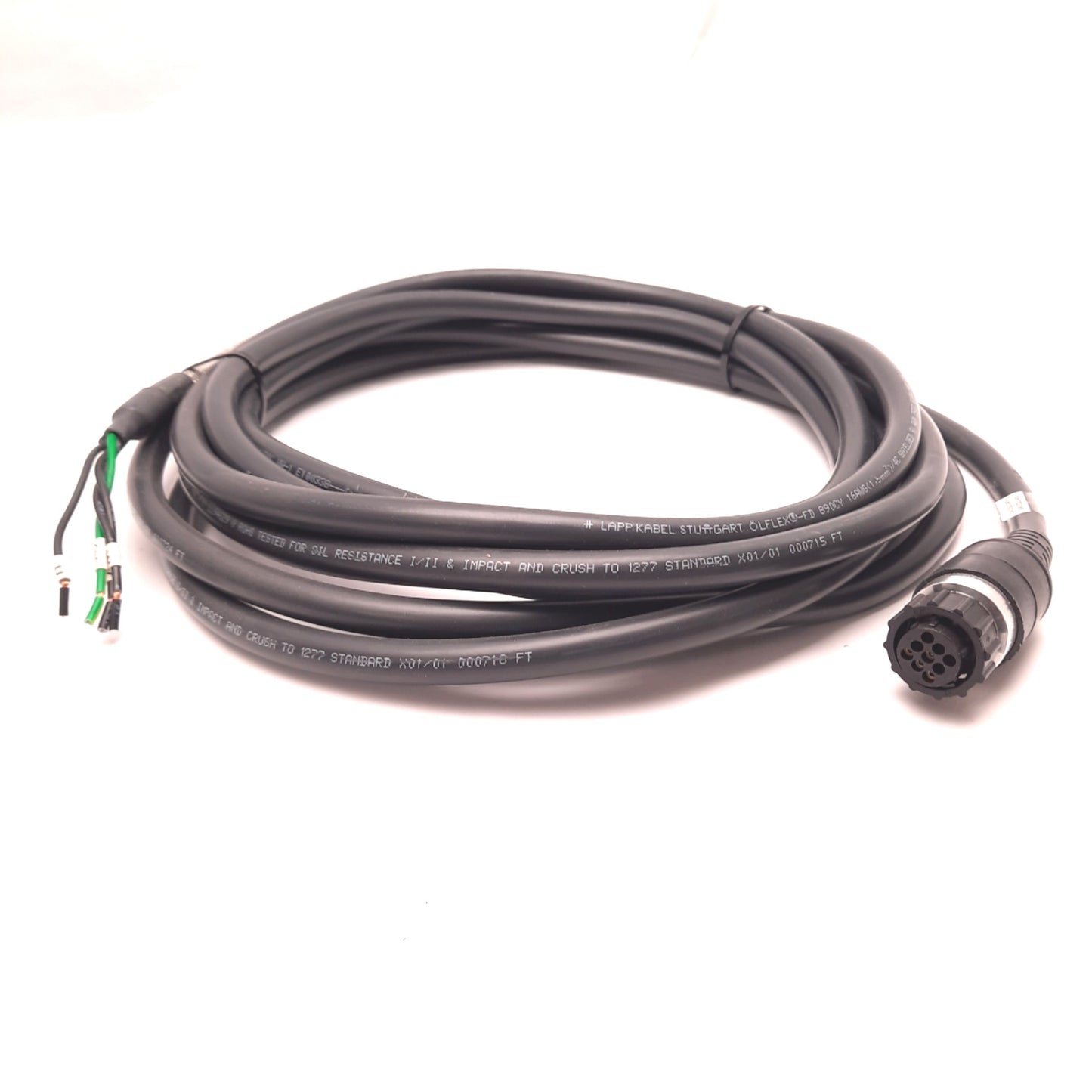 New Lapp Kabel 72505020 Cable Amphenol 9 Pin Female to Flying Leads, 20 Foot Length