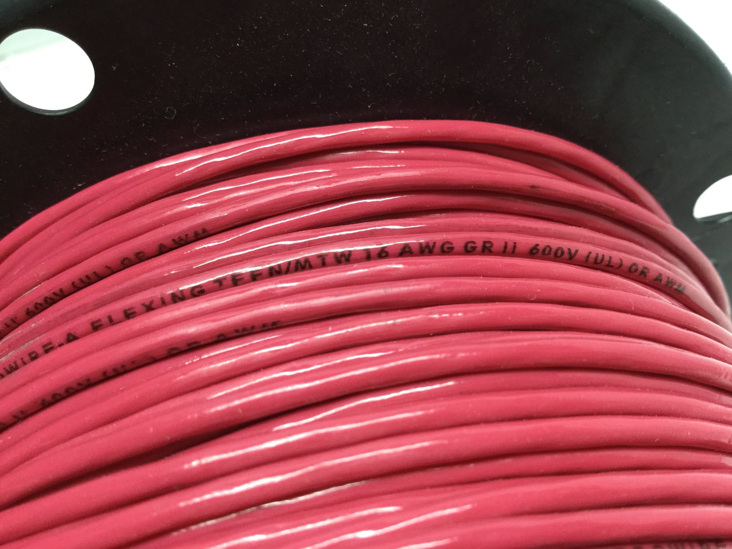 New – Open box Cerrowire ~475ft Machine Tool Appliance Fixture Wire Red 16AWG 600V TFFN/MTW/AWM