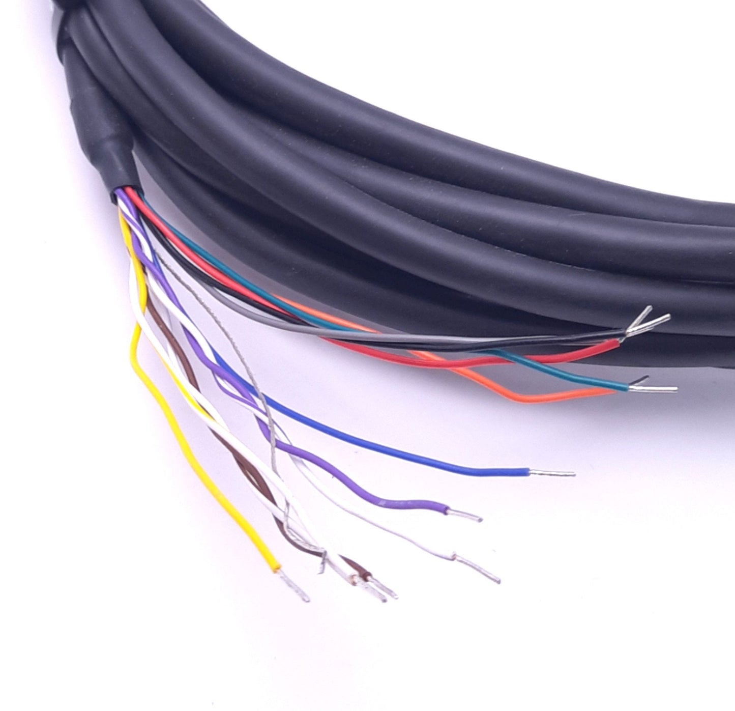 New COGNEX CCB-PWRIO-05 185-1196R Rev A 5 Meter Breakout Cable, M12 12-Pin