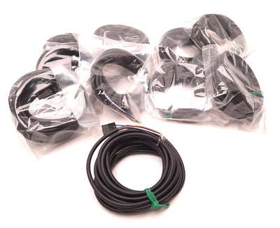 New Lot of 10 New Panasonic CN-14H-C3 4-Pin Connector Cables, Length: 3 Meters