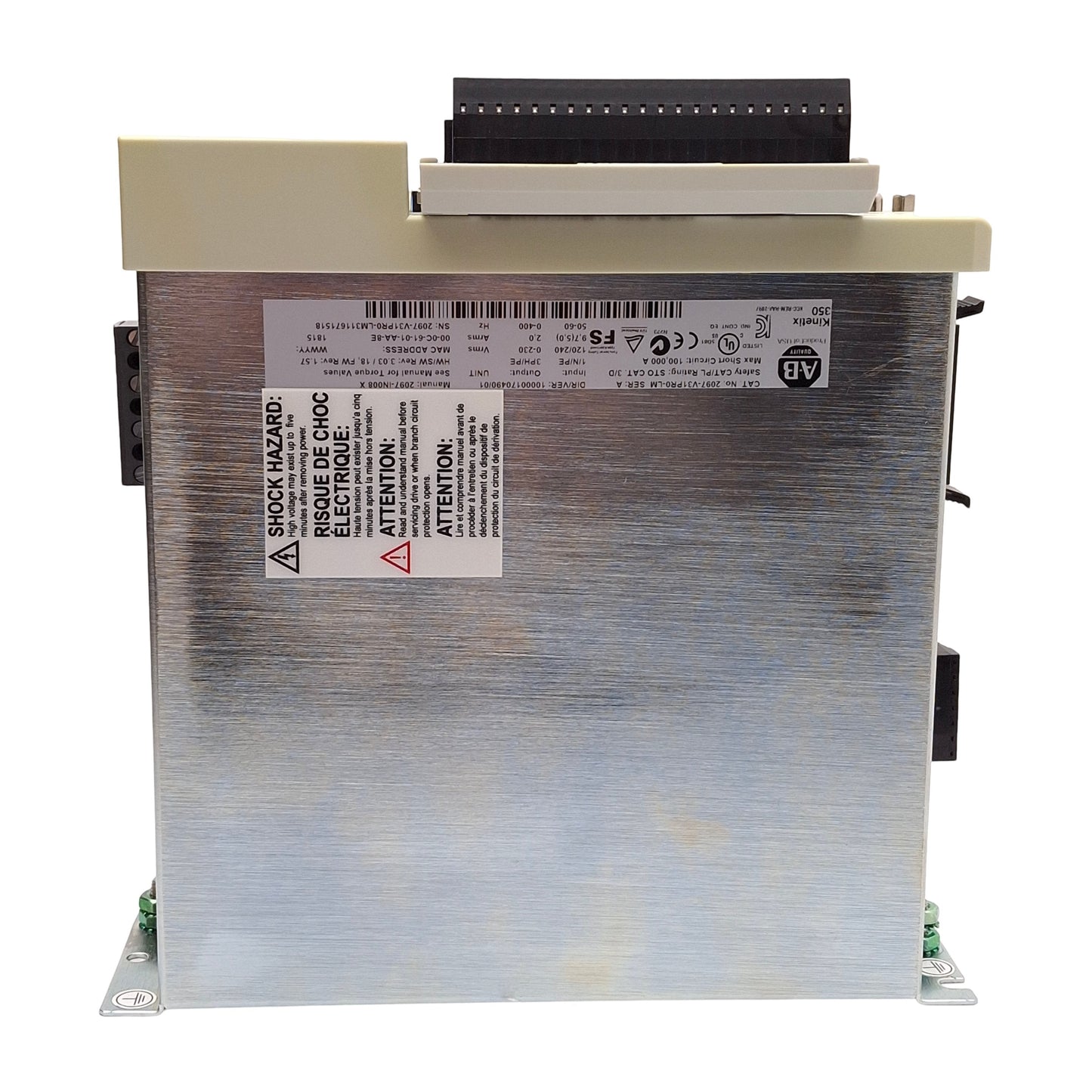 Used Allen Bradley 2097-V31PR0-LM Ser A Kinetix 350 Indexing Servo Motor Drive 240VAC