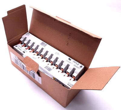 New Box of 9 Siemens 5ST36631HG Bus Bars 16mm, 12x1Ph, 15mm x 205mm Size