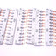 New Box of 9 Siemens 5ST36631HG Bus Bars 16mm, 12x1Ph, 15mm x 205mm Size
