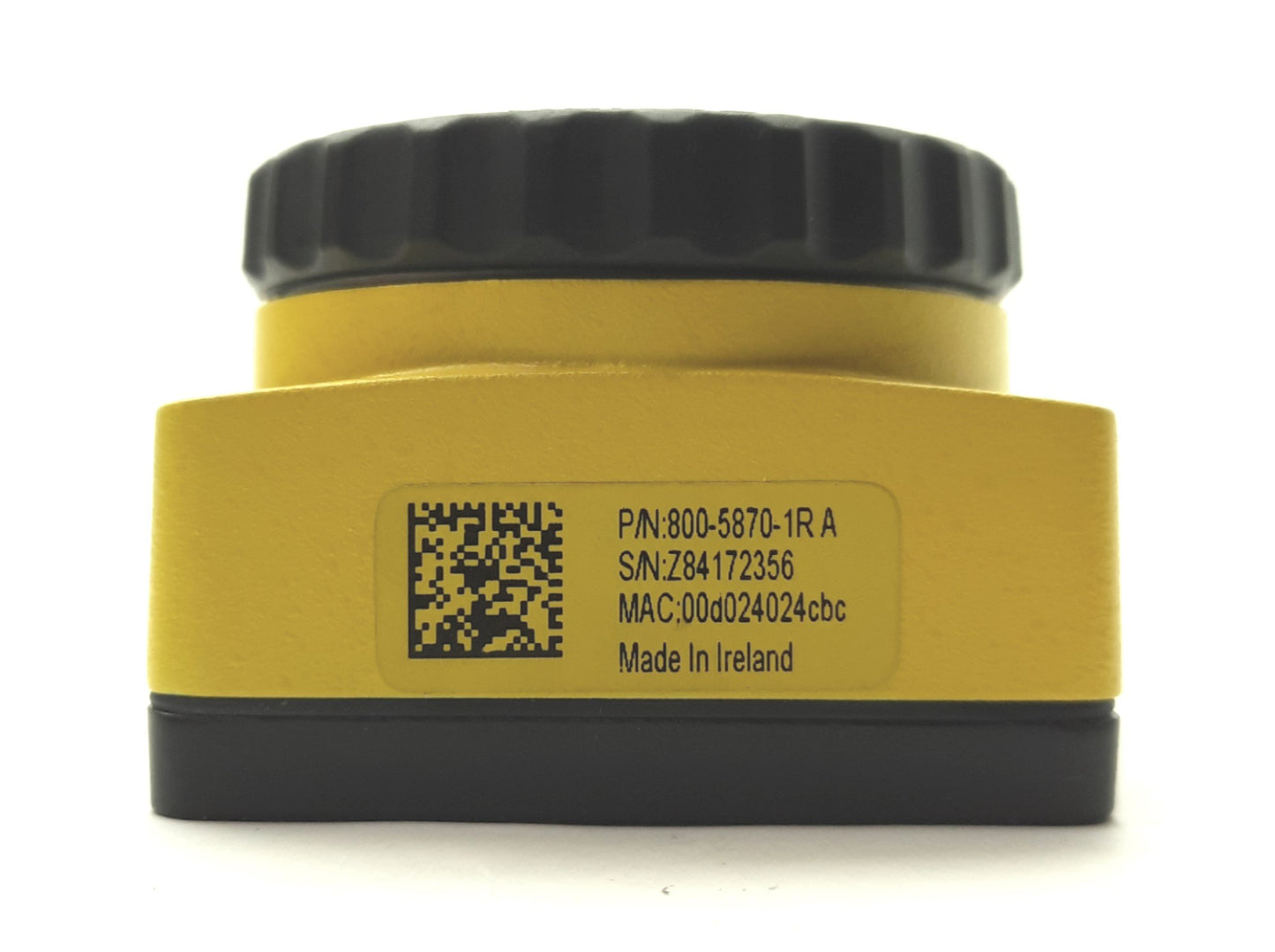 Used Cognex IS5100-10 Rev. G Machine Vision Camera, 1/3" CCD B/W, 640 x 480, 24VDC