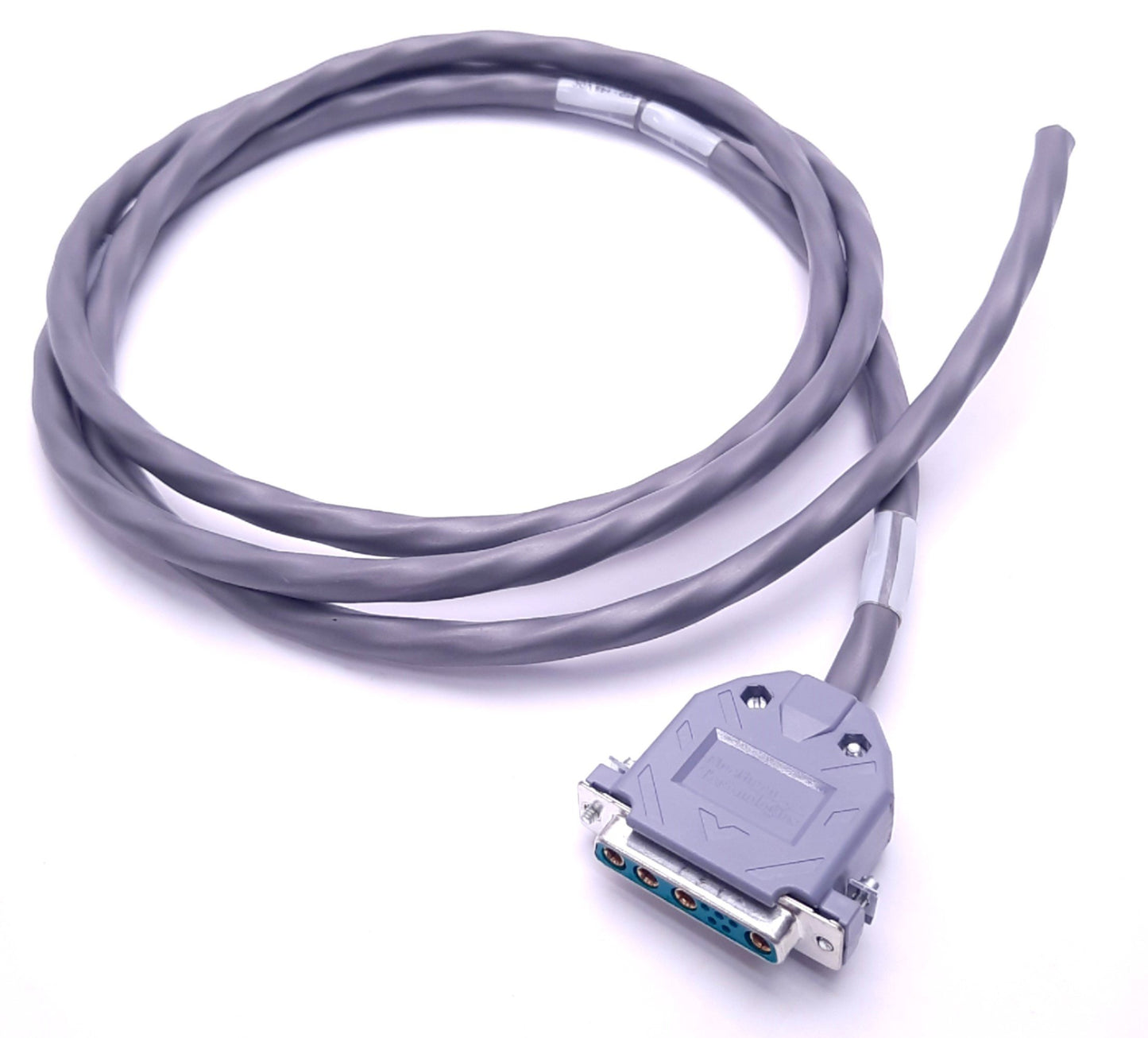 Used MagneMotion 700-1635-00 Quick Stick 100 Power Cable DB-9W4 Female to Leads, 7Ft