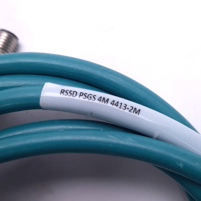 New Turck RSSD PSGS 4M 4413-2M U-58841 Cable Assembly M12 4Pin Male to M8 4Pin Male