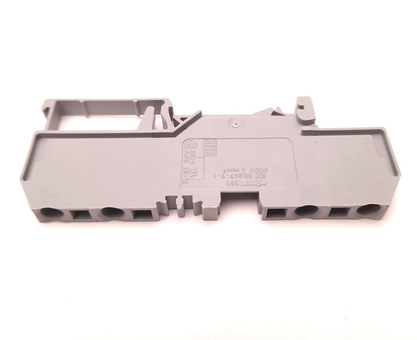 New Lot of 26 Wago 281-652 Terminal Block 4 Position, 800V, 26A, 12-28AWG