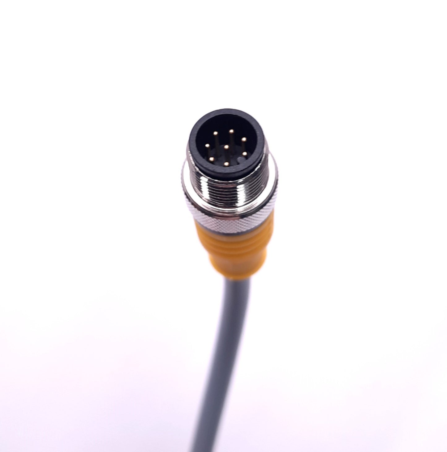 New Turck RSC8T-1/S101 U0917-15 Single End Cordset M12 8-Pin Male, 1m Length