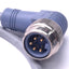 Used Turck WSM WKM 572-1M U2776-100 MiniFast 5-Pin 90 Deg Male to Female, 7/8-16UNC