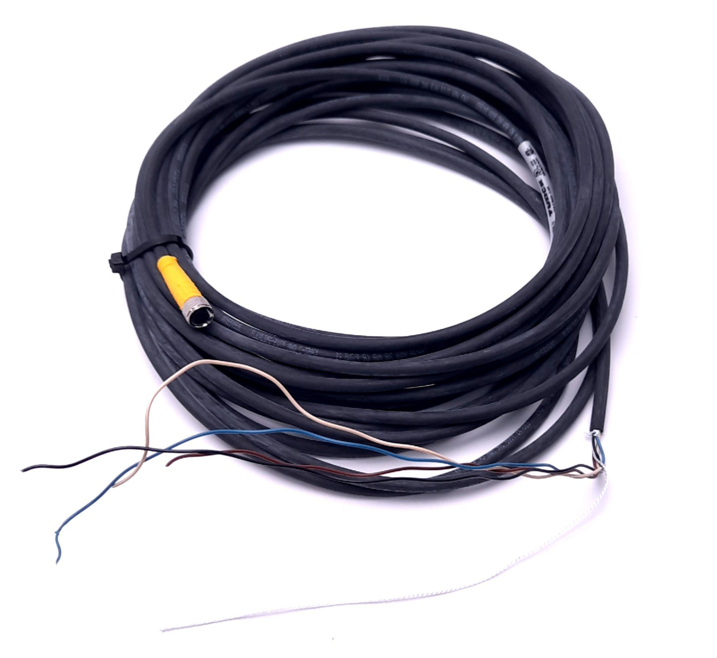 Used Turck PKG 4M-10/S90/S101 U0895-74 Single End Cordset M8 4-Pin Female 10m Length
