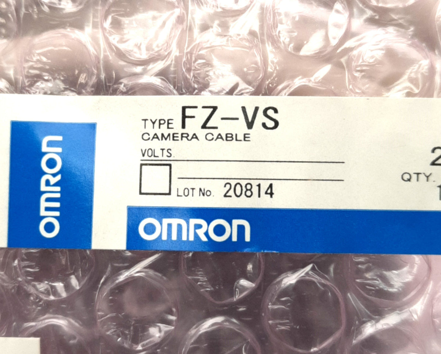 New Omron FZ-VS 2m Camera Cable D-Sub Camera Connector Male, 2m Length