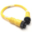 Used Allen-Bradley 889N-F4AFNM-03M Patch Cord Mini/Mini Plus 4Pin Male to Female, 1Ft