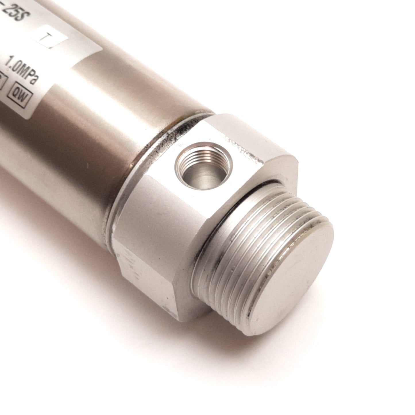 Used SMC CM2B32-25S Cylinder, Spring Return, Bore: 32mm, Stroke: 25mm, Rc1/8, 1.0MPa